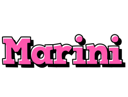 Marini girlish logo