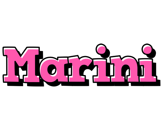 Marini girlish logo