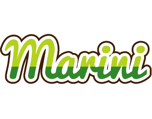Marini golfing logo