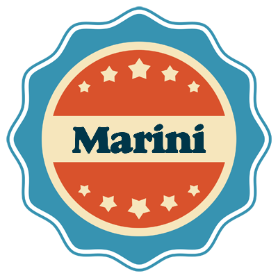 Marini labels logo