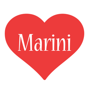 Marini love logo