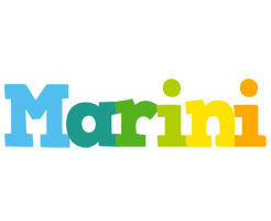 Marini rainbows logo