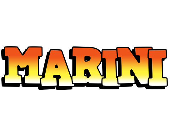 Marini sunset logo