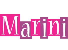 Marini whine logo