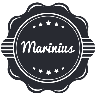 Marinius badge logo