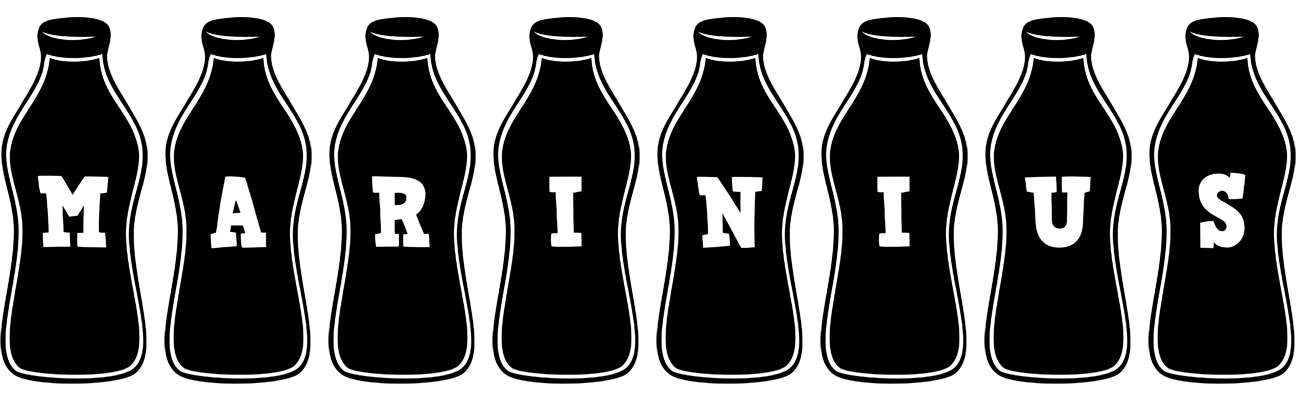 Marinius bottle logo
