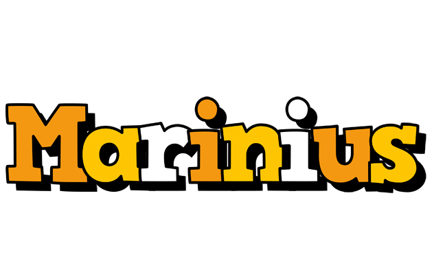 Marinius cartoon logo