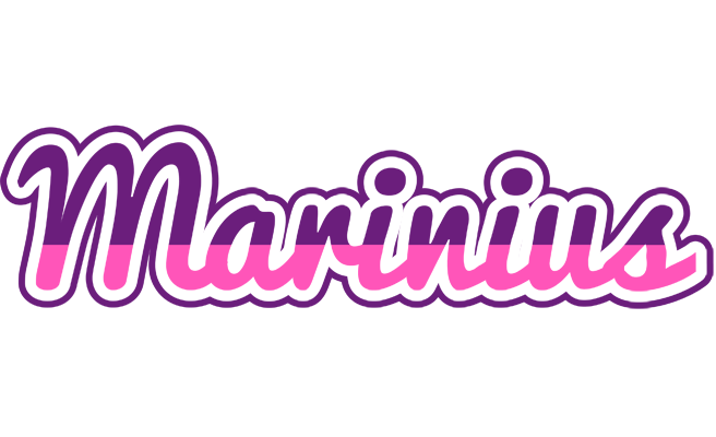 Marinius cheerful logo