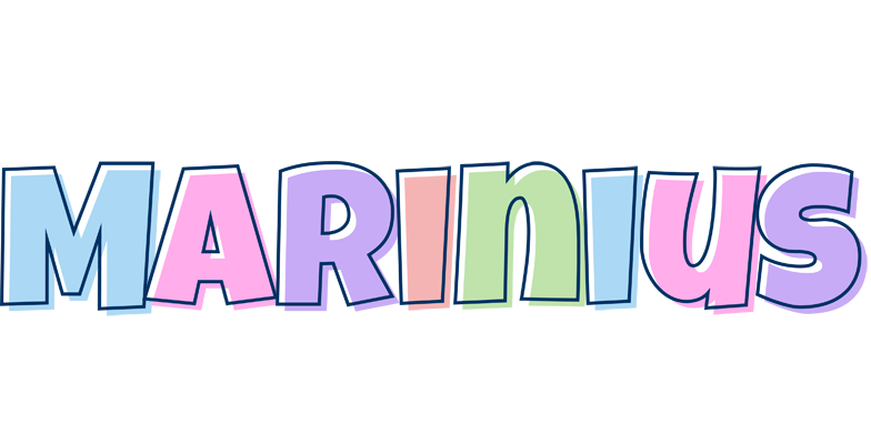 Marinius pastel logo