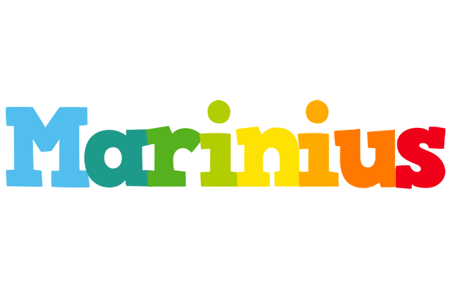 Marinius rainbows logo