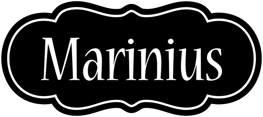 Marinius welcome logo