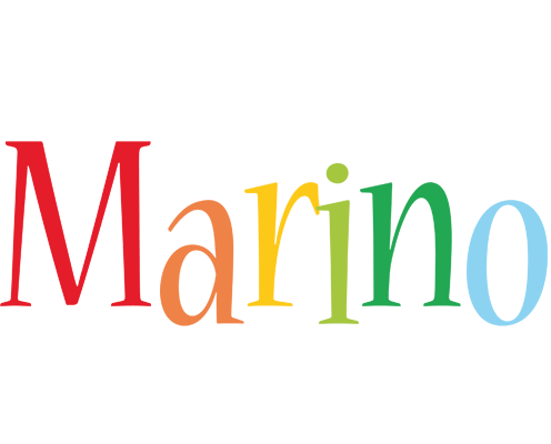 Marino birthday logo
