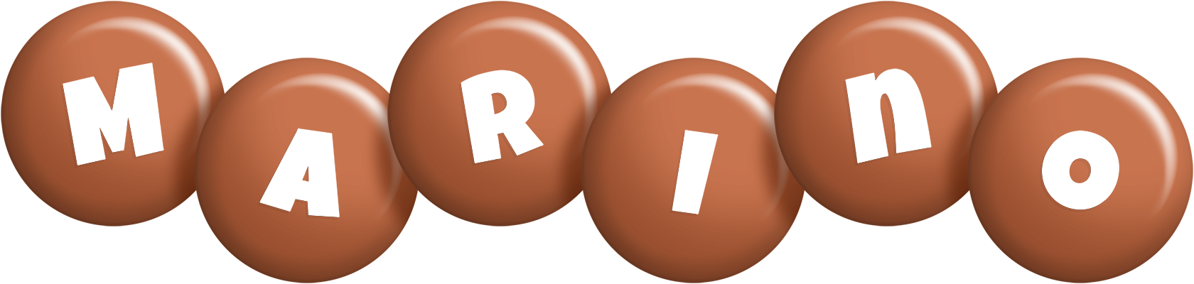 Marino candy-brown logo