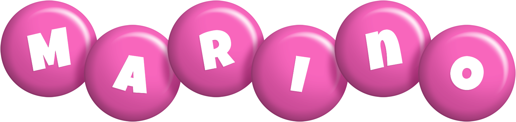 Marino candy-pink logo