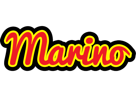 Marino fireman logo