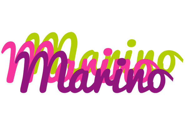 Marino flowers logo