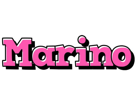Marino girlish logo