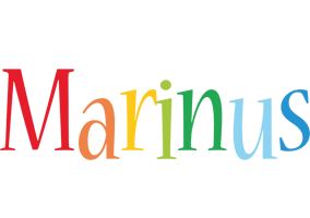 Marinus birthday logo