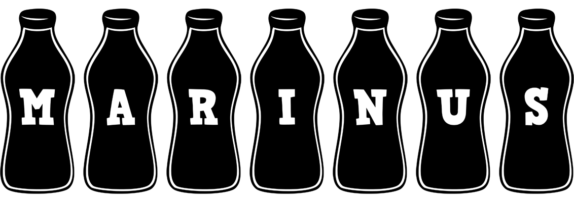 Marinus bottle logo