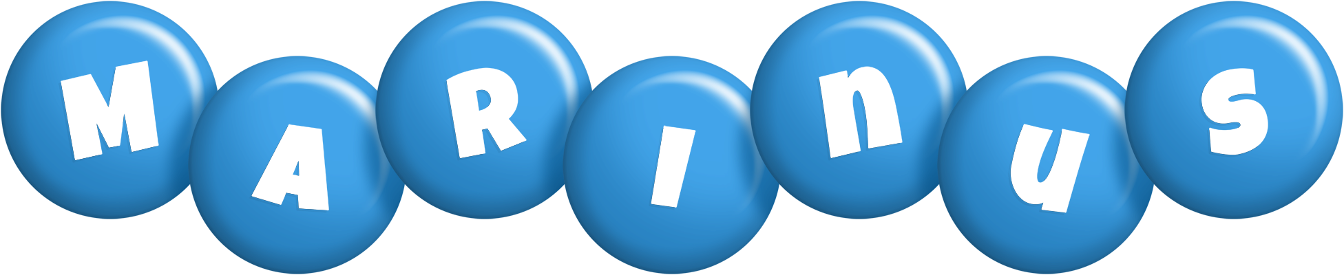 Marinus candy-blue logo