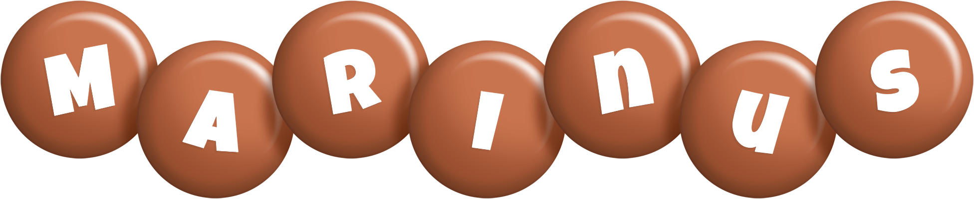 Marinus candy-brown logo