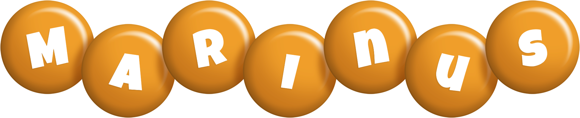 Marinus candy-orange logo