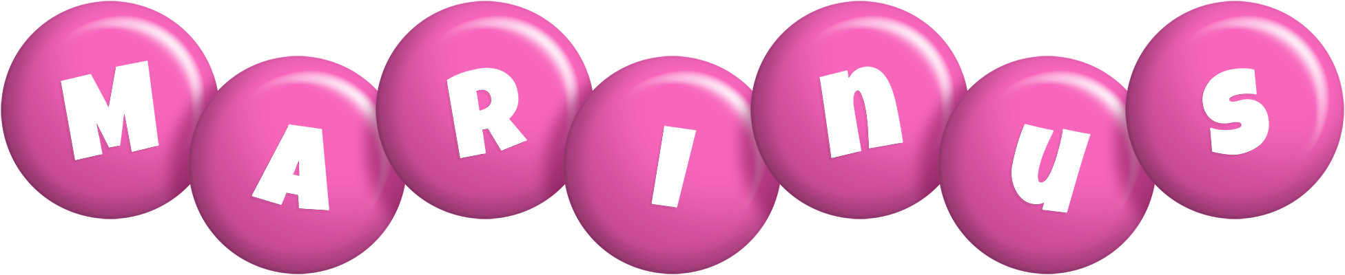 Marinus candy-pink logo