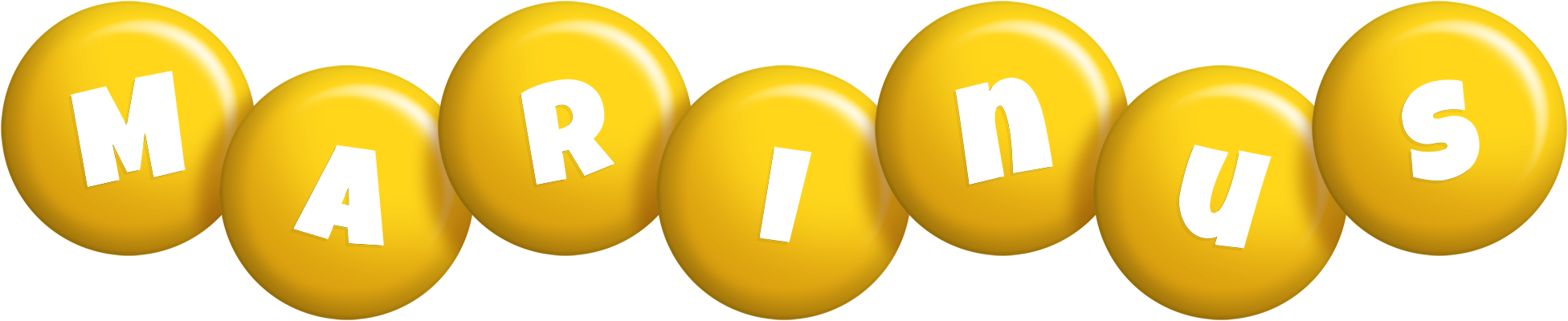 Marinus candy-yellow logo