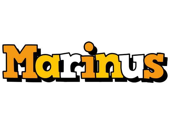 Marinus cartoon logo