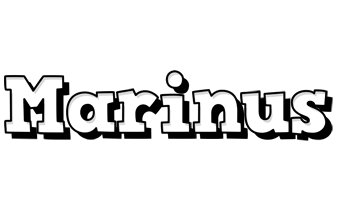 Marinus snowing logo