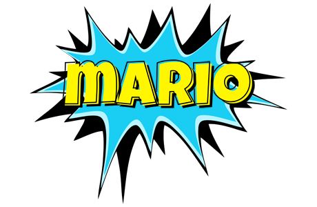 Mario amazing logo