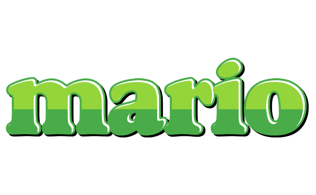 Mario apple logo