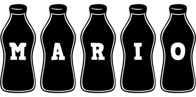 Mario bottle logo