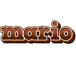 Mario brownie logo