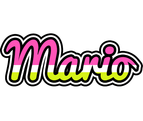Mario candies logo