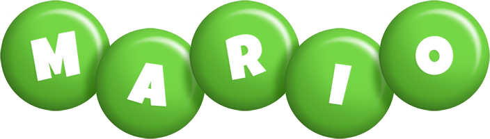 Mario candy-green logo