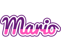 Mario cheerful logo