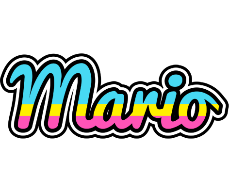 Mario circus logo