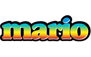 Mario color logo