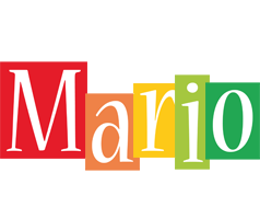 Mario colors logo