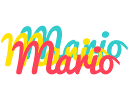 Mario disco logo