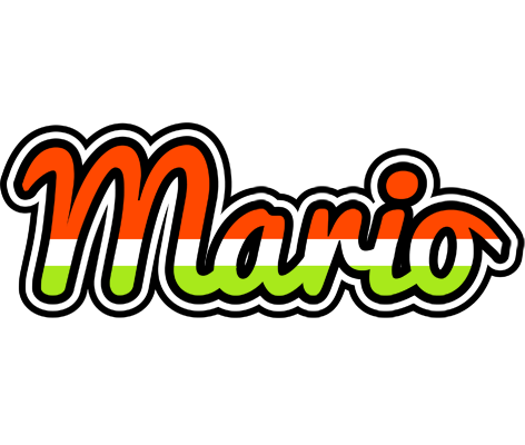 Mario exotic logo