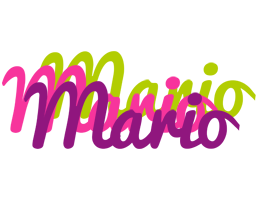 Mario flowers logo