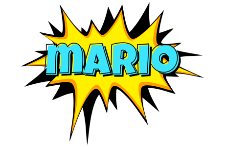 Mario indycar logo