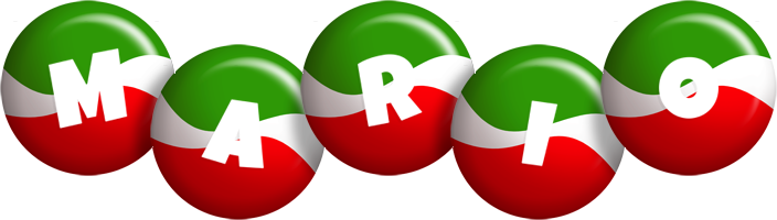 Mario italy logo