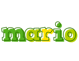 Mario juice logo