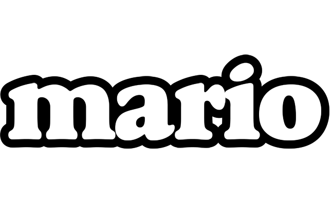 Mario panda logo