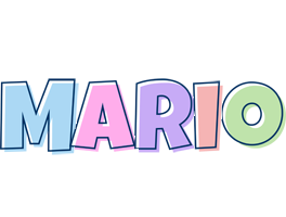 Mario pastel logo