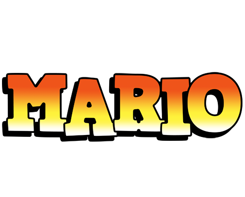 Mario sunset logo