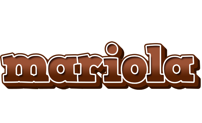 Mariola brownie logo